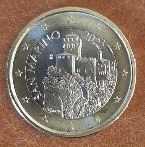 1 Euro San Marino 2022 - Druhá veža (UNC)