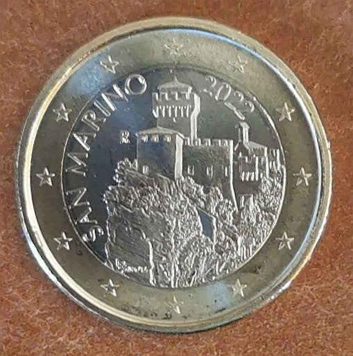 1 Euro San Marino 2023 - Druhá veža (UNC)