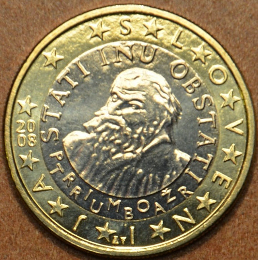 1 Euro Slovinsko 2008 (UNC)