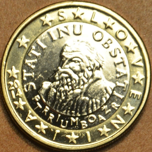 1 Euro Slovinsko 2014 (UNC)