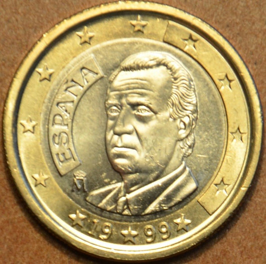 1 Euro Španielsko 1999 (UNC)