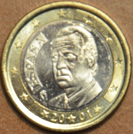 1 Euro Španielsko 2001 (UNC)