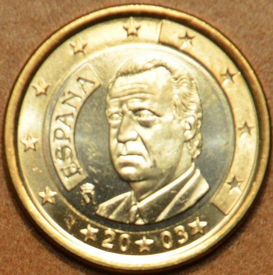 1 Euro Španielsko 2003 (UNC)