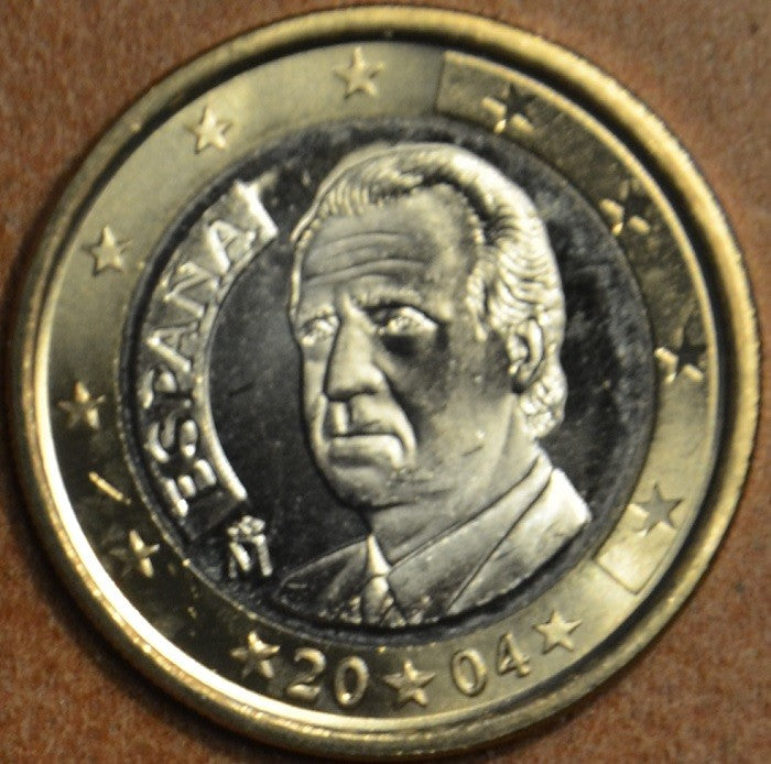 1 Euro Španielsko 2004 (UNC)