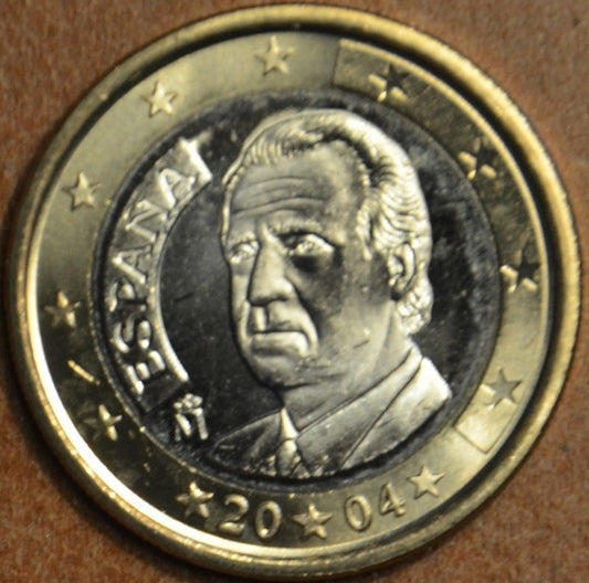 1 Euro Španielsko 2004 (UNC)