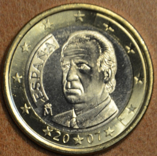 1 Euro Španielsko 2007 (UNC)