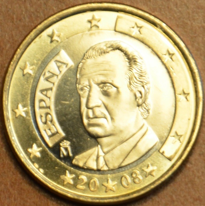1 Euro Španielsko 2008 (UNC)