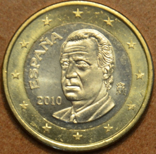 1 Euro Španielsko 2010 (UNC)