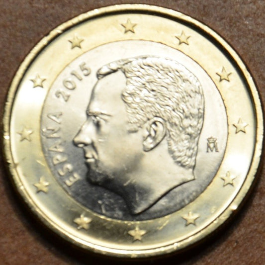 1 Euro Španielsko 2015 (UNC)