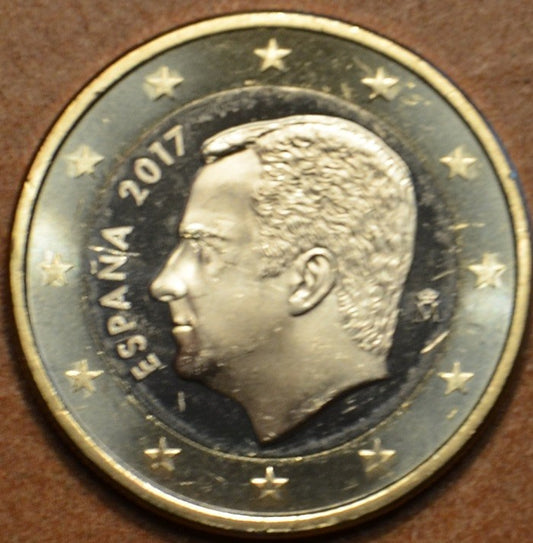 1 Euro Španielsko 2017 (UNC)