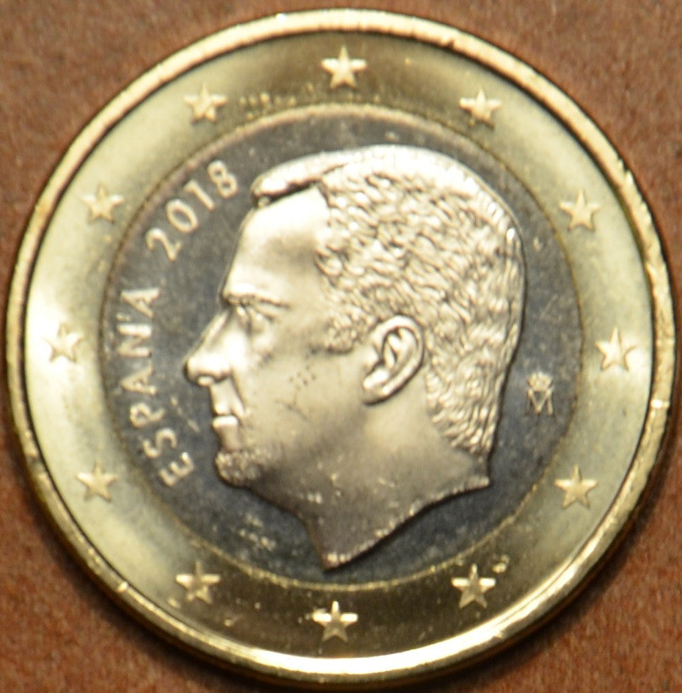 1 Euro Španielsko 2018 (UNC)
