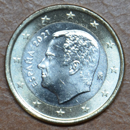 1 Euro Španielsko 2021 (UNC)