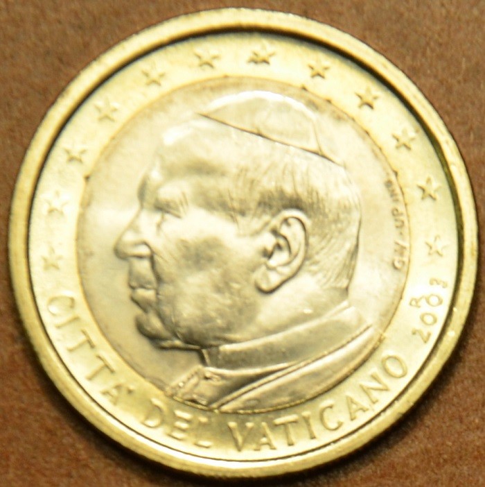 1 Euro Vatikán 2003 Ján Pavol II (BU)