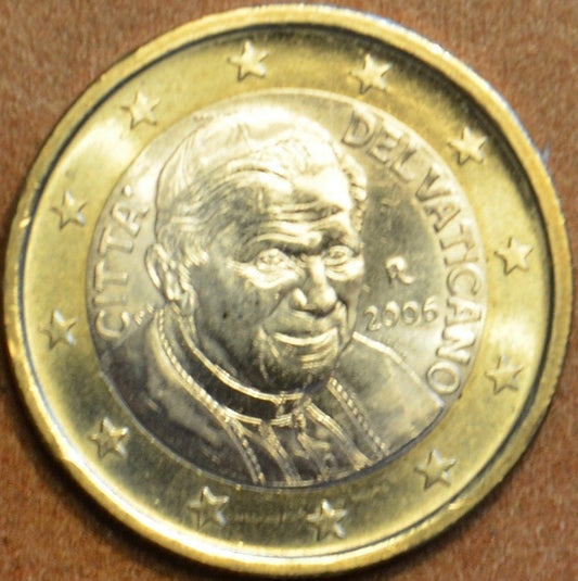 1 Euro Vatikán 2006 Benedikt XVI. (BU)