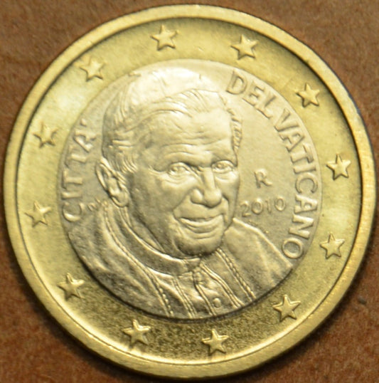 1 Euro Vatikán 2010 (BU)