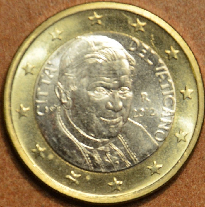 1 Euro Vatikán 2012 (BU)