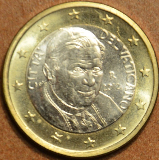 1 Euro Vatikán 2012 (BU)