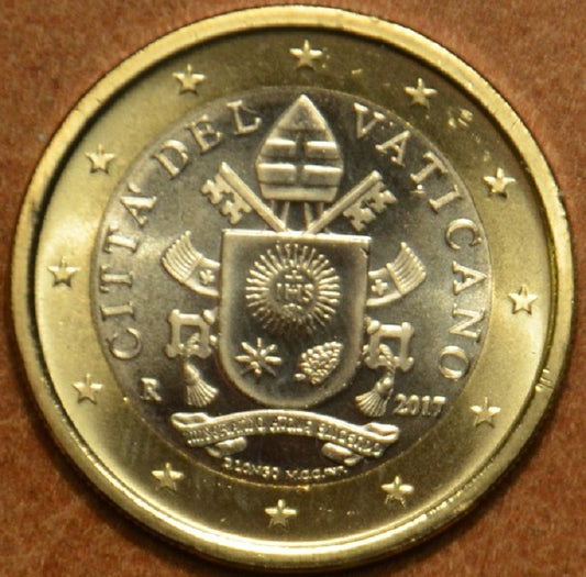 1 Euro Vatikán 2017 (BU)