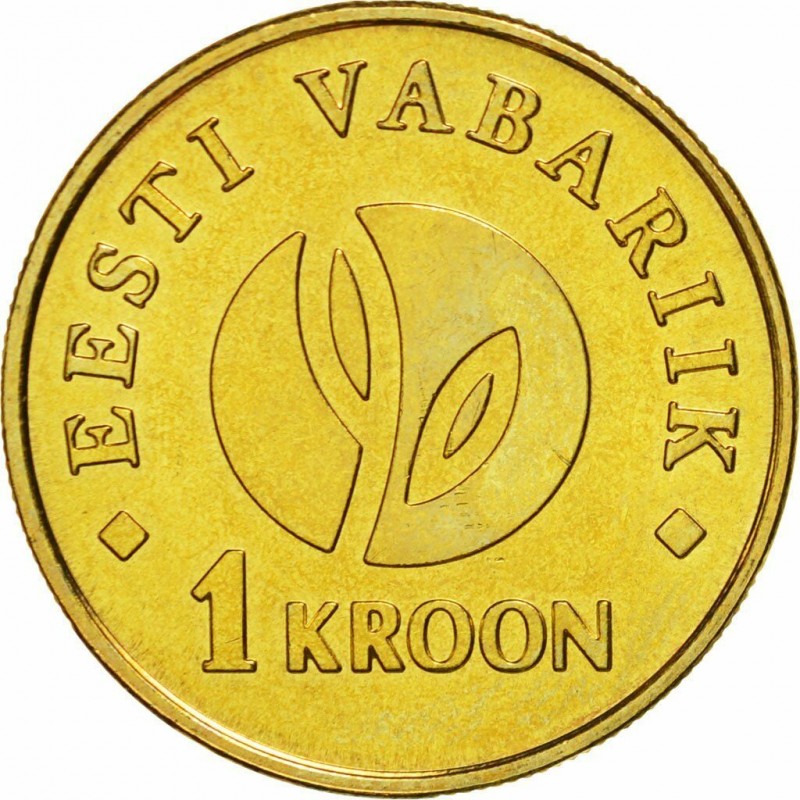1 krooni Estónsko 2008 (UNC)