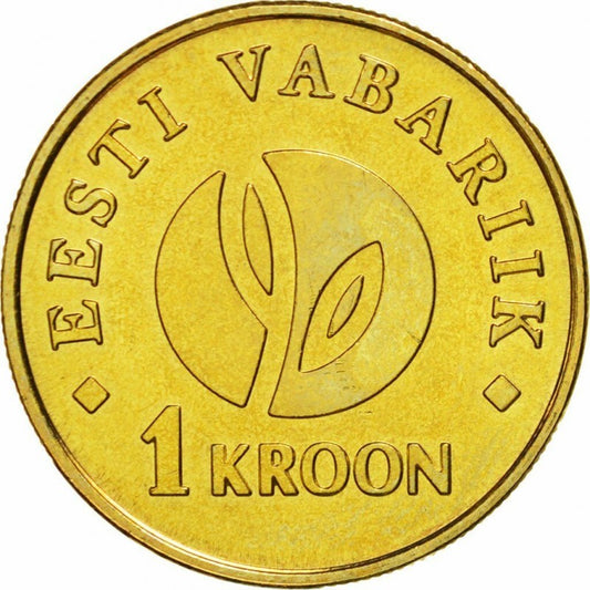 1 krooni Estónsko 2008 (UNC)