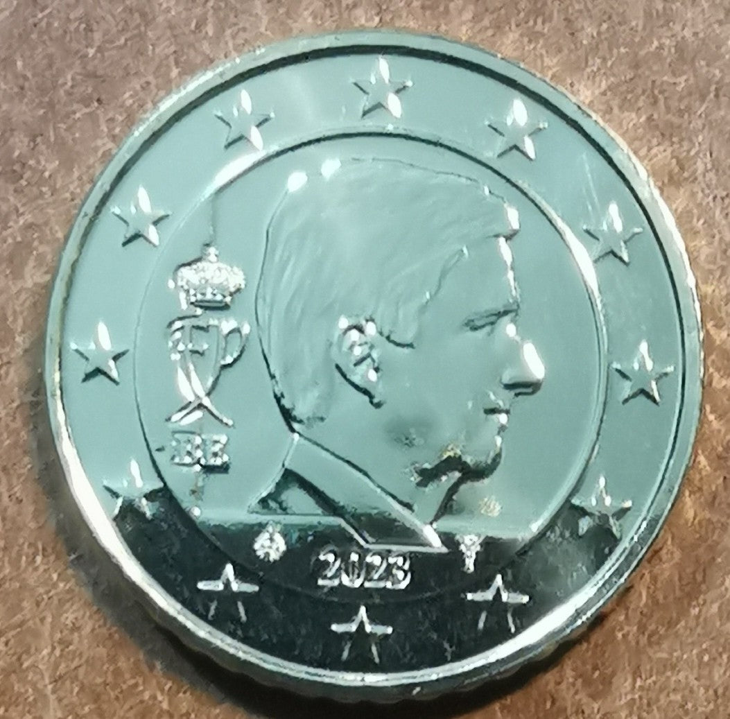 10 cent Belgicko 2023 - Kráľ Filip (UNC)