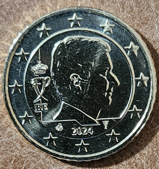 10 cent Belgicko 2024 - Kráľ Filip (UNC)