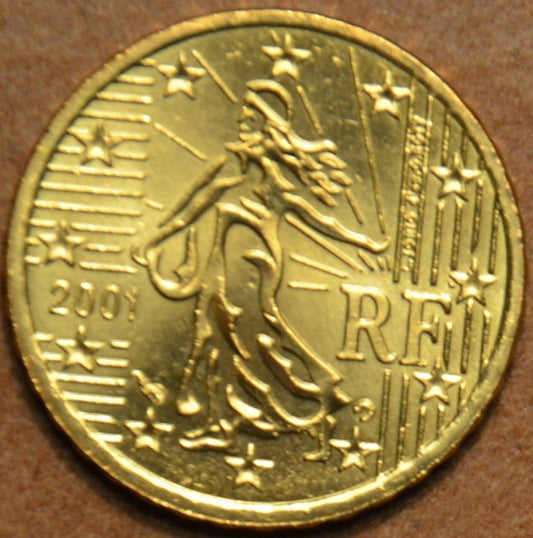 10 cent Francúzsko 2001 (UNC)