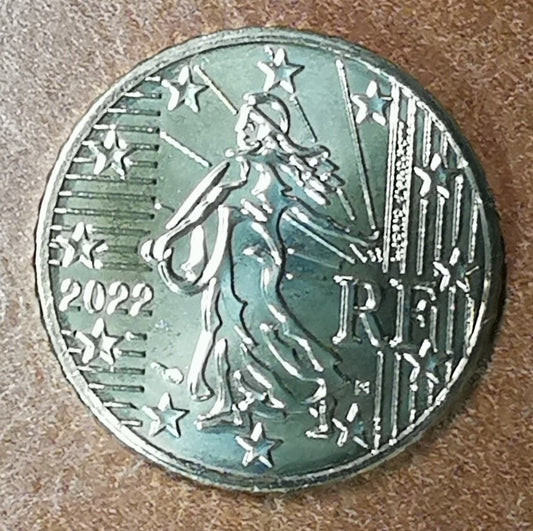 10 cent Francúzsko 2022 (UNC)