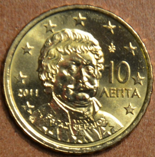 10 cent Grécko 2011 (UNC)