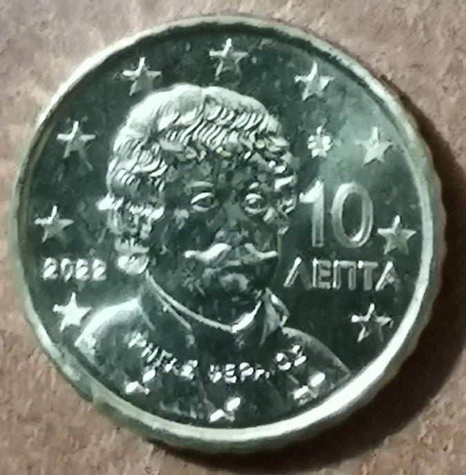 10 cent Grécko 2022 (UNC)