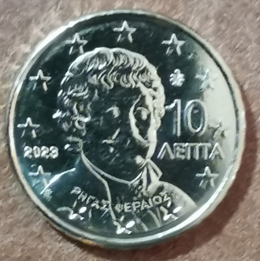 10 cent Grécko 2023 (UNC)