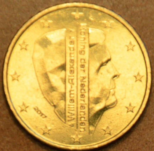 10 cent Holandsko 2017 - Kráľ Willem Alexander (UNC)
