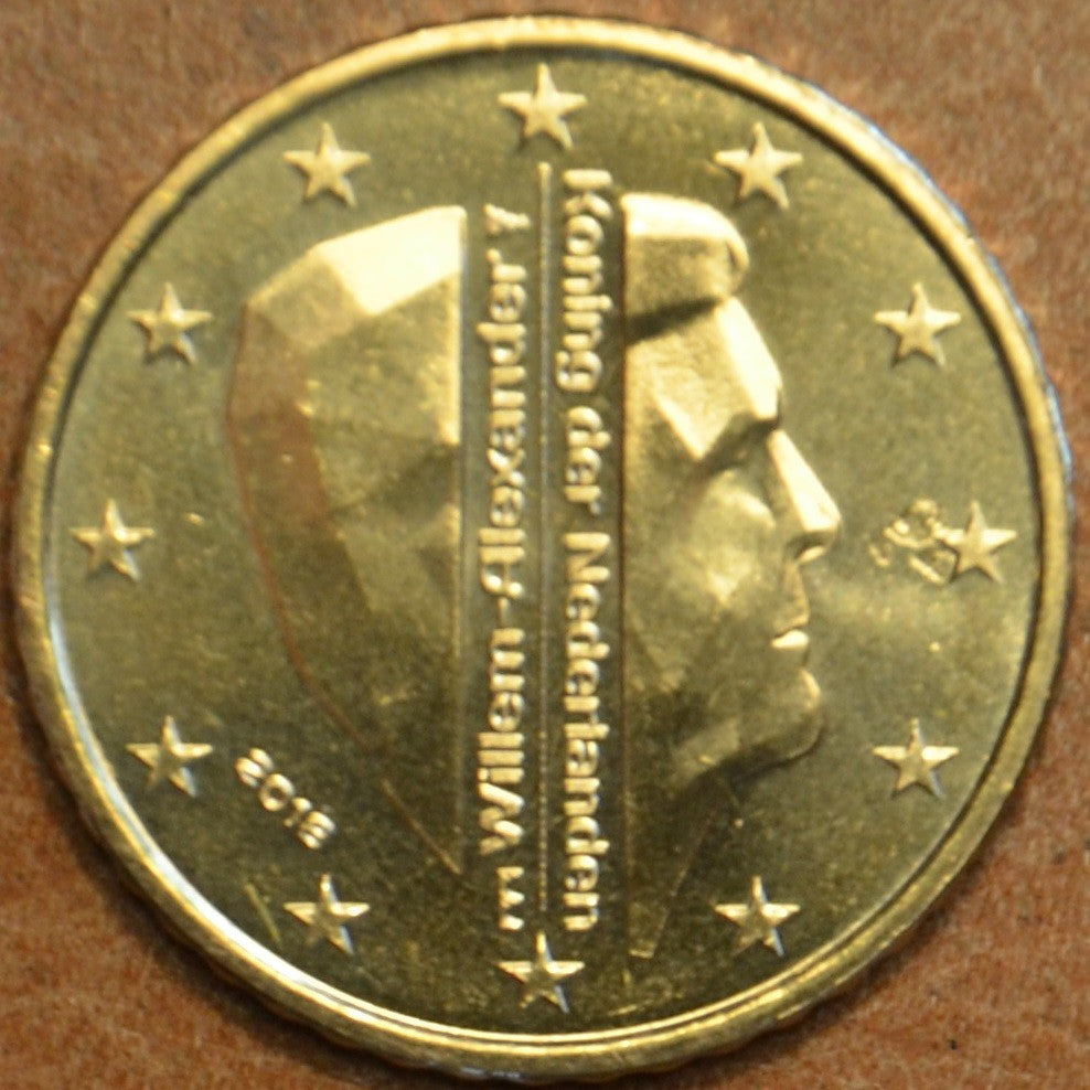 10 cent Holandsko 2018 - Kráľ Willem Alexander (UNC)