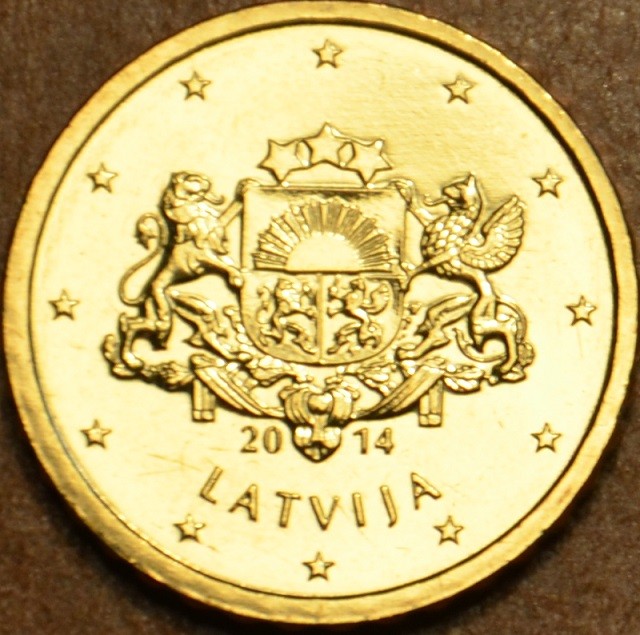 10 cent Lotyšsko 2014 (UNC)