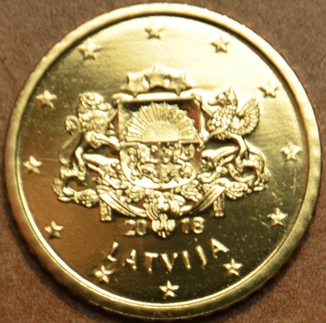 10 cent Lotyšsko 2018 (UNC)