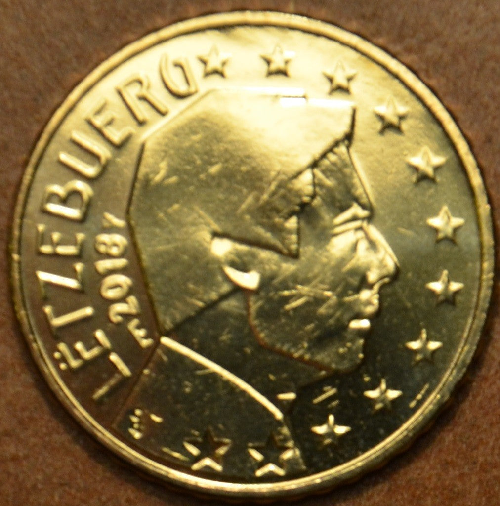10 cent Luxembursko 2018 nová značka (UNC)