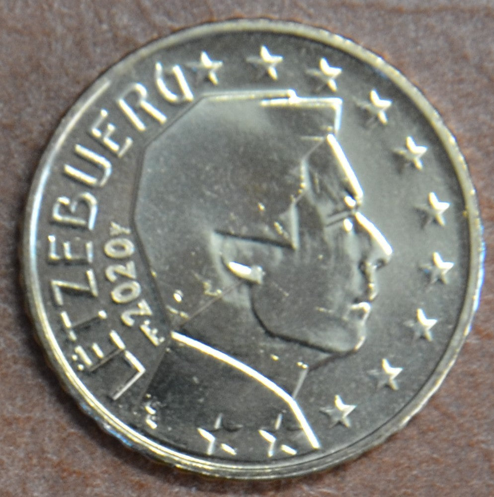 10 cent Luxembursko 2020 so značkou "most" (UNC)
