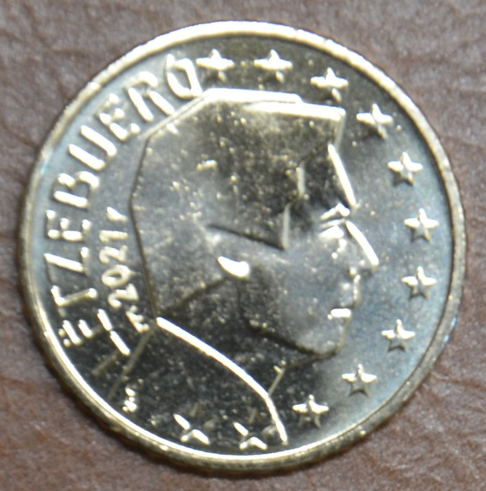 10 cent Luxembursko 2021 so značkou "most" (UNC)
