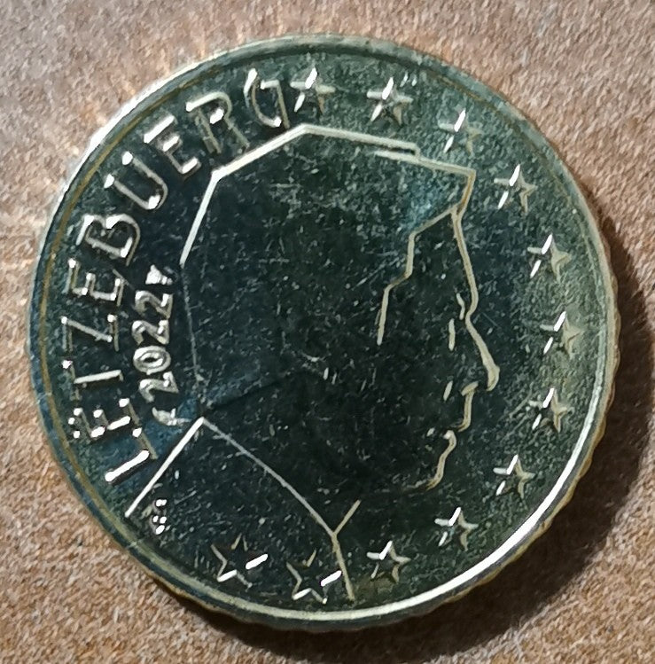 10 cent Luxembursko 2022 (UNC)