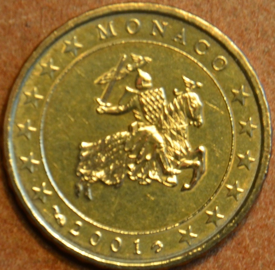 10 cent Monaco 2001 (UNC)