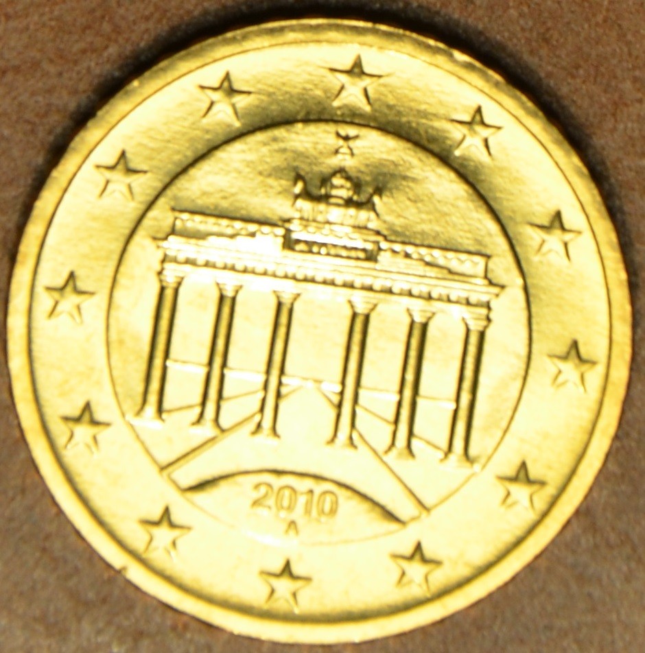 10 cent Nemecko "A" 2010 (UNC)