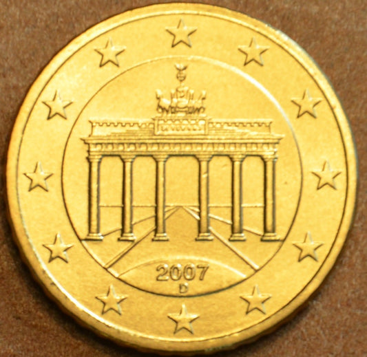 10 cent Nemecko "D" 2007 (UNC)