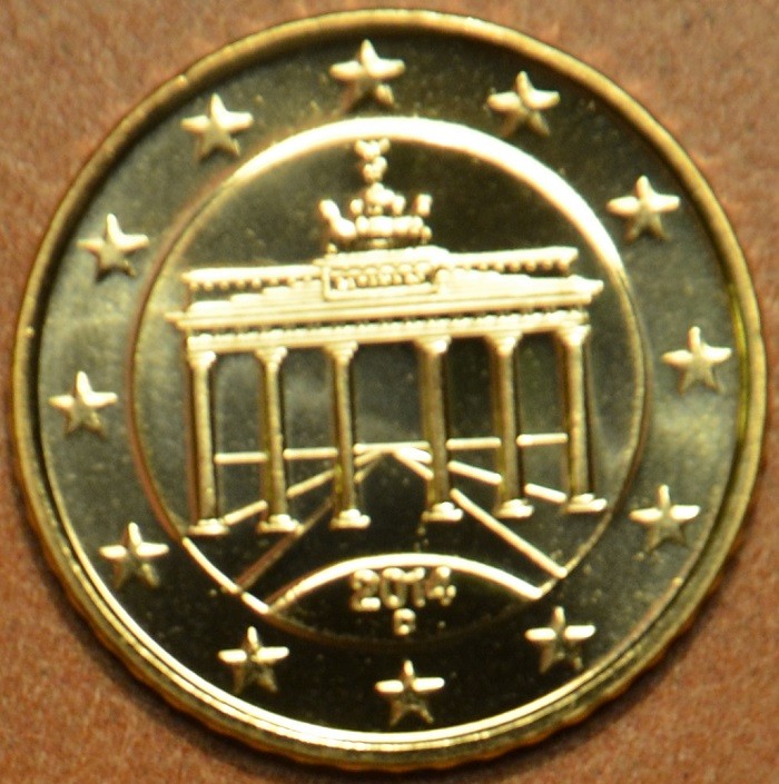 10 cent Nemecko "D" 2014 (UNC)