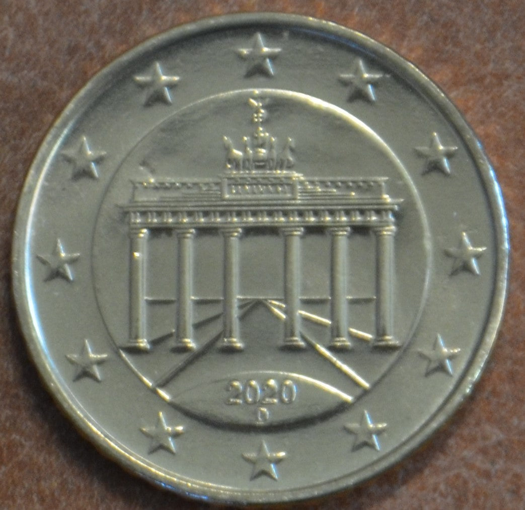 10 cent Nemecko "D" 2020 (UNC)
