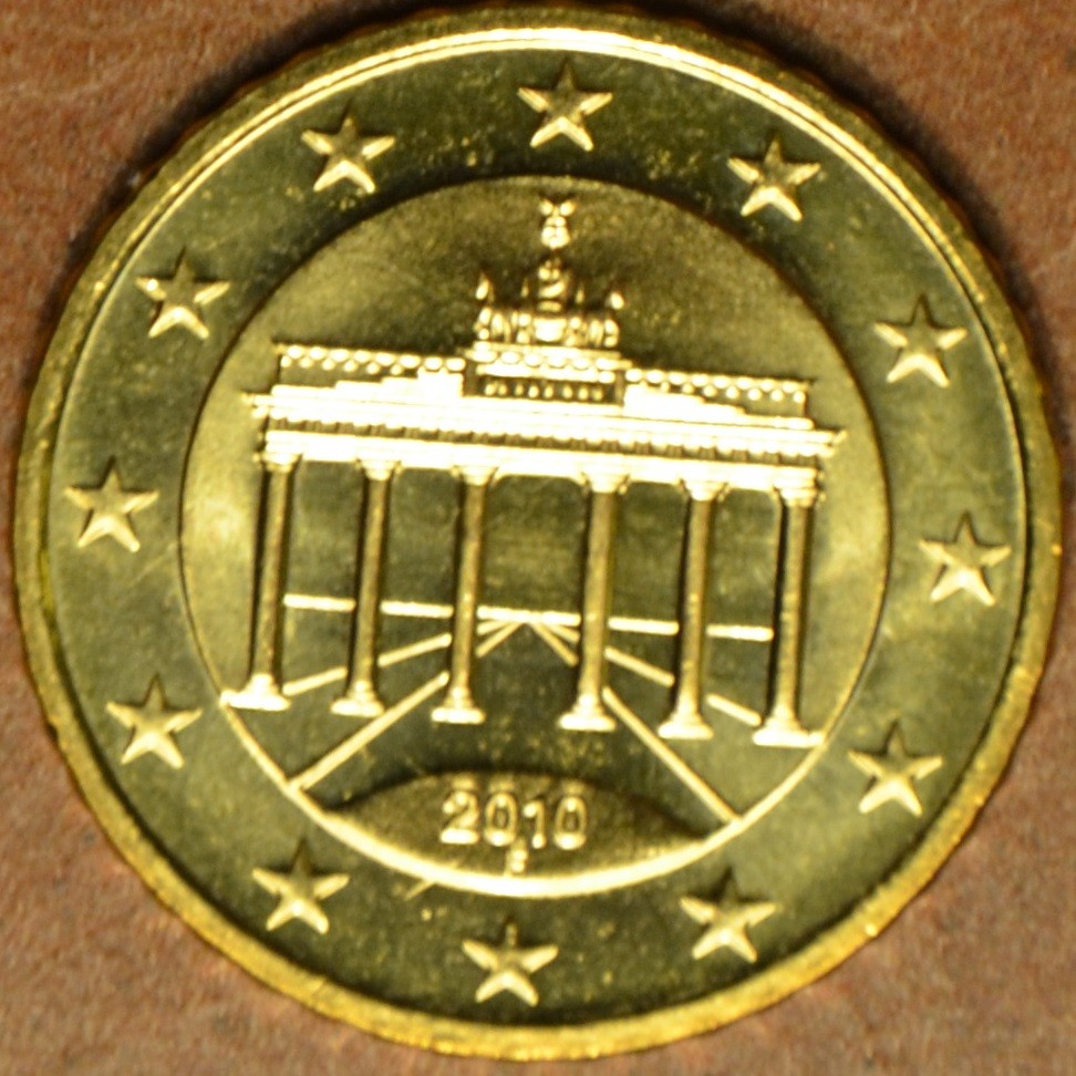 10 cent Nemecko "F" 2010 (UNC)