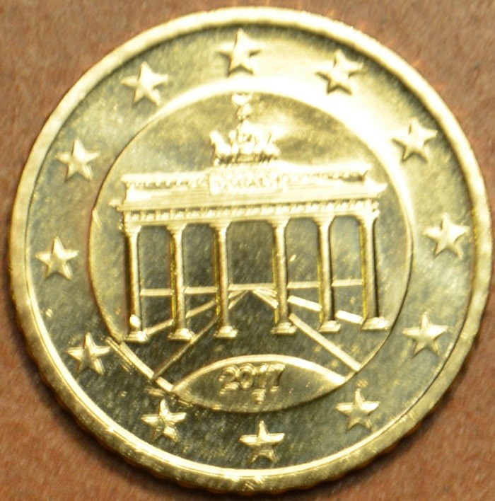 10 cent Nemecko "F" 2017 (UNC)