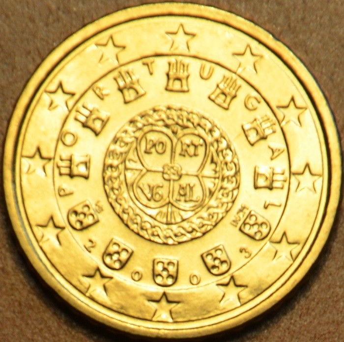 10 cent Portugalsko 2003 (UNC)