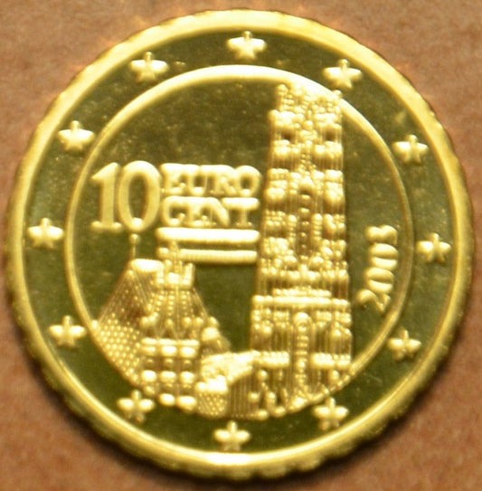 10 cent Rakúsko 2003 (UNC)