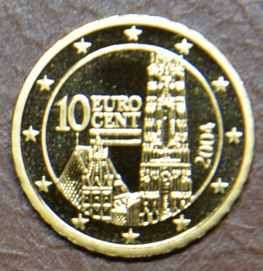 10 cent Rakúsko 2004 (UNC)