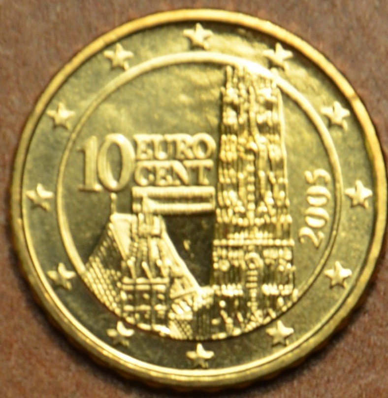 10 cent Rakúsko 2005 (UNC)